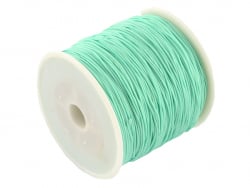 Acheter 1 m de fil de jade / fil nylon tressé 0,5 mm - vert turquoise - 0,39 € en ligne sur La Petite Epicerie - Loisirs créa...