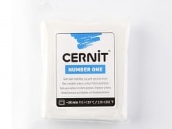 Acheter Pâte CERNIT Basic Number One - Blanc opaque - 1,96 € en ligne sur La Petite Epicerie - Loisirs créatifs