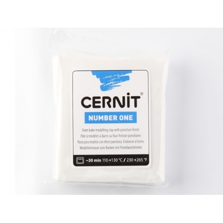 Acheter Pâte CERNIT Basic Number One - Blanc opaque - 1,96 € en ligne sur La Petite Epicerie - Loisirs créatifs