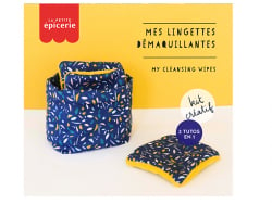 Acheter KIT MKMI - Mes lingettes démaquillantes - bleu/moutarde - 18,99 € en ligne sur La Petite Epicerie - Loisirs créatifs