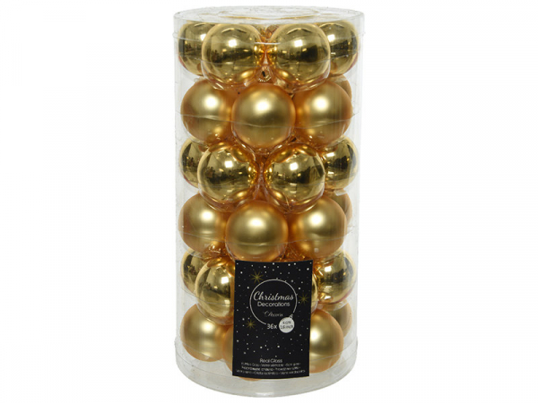 Acheter Lot de 36 boules de Noël en verre - or clair - 4 cm - 11,99 € en ligne sur La Petite Epicerie - Loisirs créatifs Acheter Lot de 36 boules de Noël en verre - or clair - 4 cm - 11,99 € en ligne sur La Petite Epicerie - Loisirs créatifs