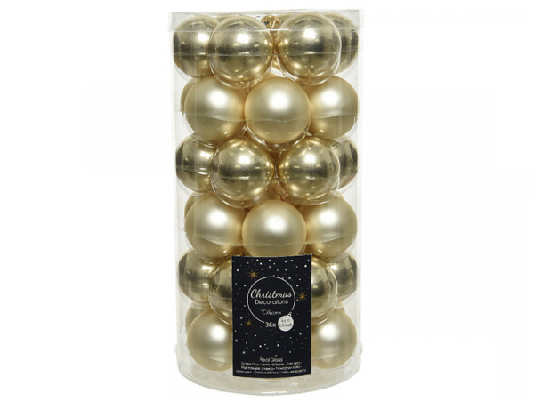 Acheter Lot de 36 boules de Noël en verre - champagne - 4 cm - 11,99 € en ligne sur La Petite Epicerie - Loisirs créatifs Acheter Lot de 36 boules de Noël en verre - champagne - 4 cm - 11,99 € en ligne sur La Petite Epicerie - Loisirs créatifs