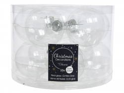 Acheter Lot de 10 boules en verre - transparent - 6 cm - 5,99 € en ligne sur La Petite Epicerie - Loisirs créatifs