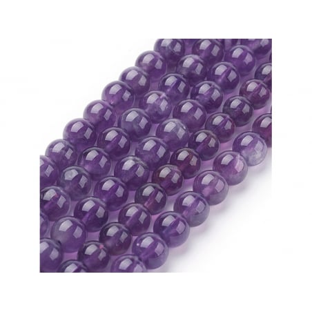 Acheter Lot de 15 perles naturelles 6 mm - Améthyste - 4,89 € en ligne sur La Petite Epicerie - Loisirs créatifs
