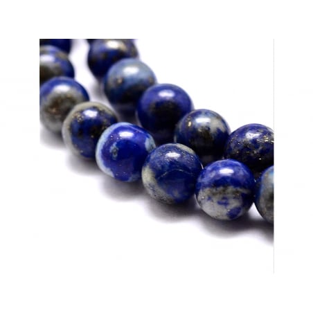 Acheter Lot de 15 perles naturelles rondes 6 mm - Lapis-lazuli - 2,19 € en ligne sur La Petite Epicerie - Loisirs créatifs