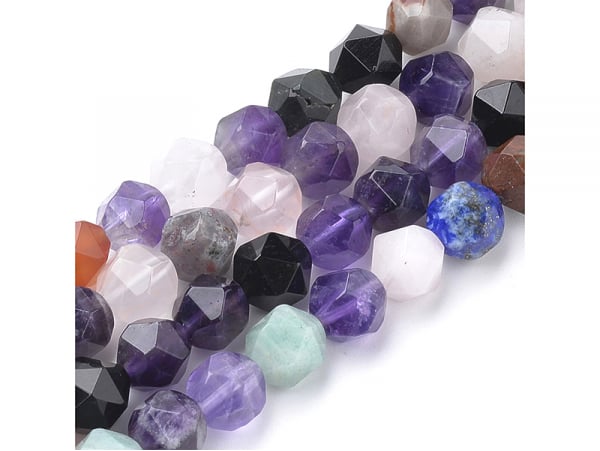 Acheter Lot de 10 perles naturelles et synthétiques 6 mm - Couleurs mixes - 4,19 € en ligne sur La Petite Epicerie - Loisirs ...
