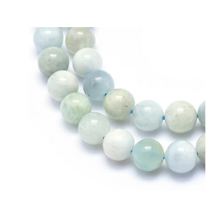 Acheter Lot de 15 perles naturelles 6 mm - Aigue-marine - 4,49 € en ligne sur La Petite Epicerie - Loisirs créatifs