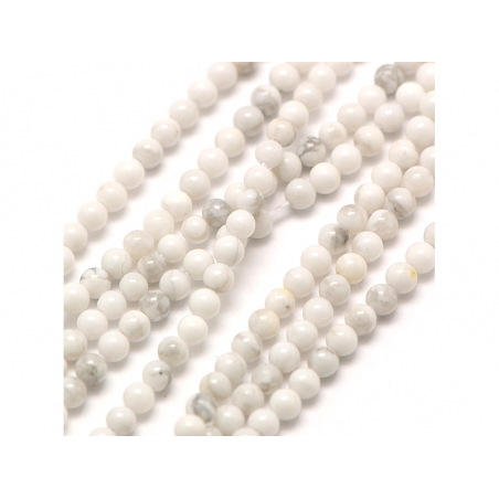 Acheter Lot de 50 perles naturelles 2 mm - Howlite - 3,59 € en ligne sur La Petite Epicerie - Loisirs créatifs