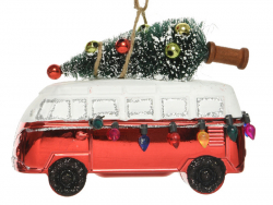 Acheter Boule de noël - combi et sapin - 3,99 € en ligne sur La Petite Epicerie - Loisirs créatifs