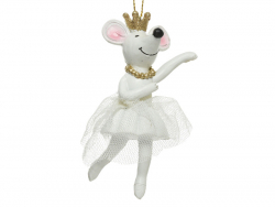 Acheter boule de noël suspension petite souris qui danse - un bras levé - 4,49 € en ligne sur La Petite Epicerie - Loisirs cr...