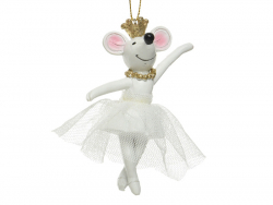 Acheter boule de noël suspension petite souris qui danse un ballet - 4,49 € en ligne sur La Petite Epicerie - Loisirs créatifs