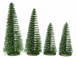 Acheter Blister plastique de 4 sapins à paillettes verts - 14,99 € en ligne sur La Petite Epicerie - Loisirs créatifs