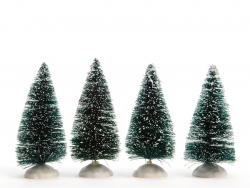 Acheter Lot de 4 petites sapins - 10 cm - 4,49 € en ligne sur La Petite Epicerie - Loisirs créatifs