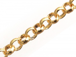 Acheter Chaine forçat 2,5 mm - doré à l'or fin 18K x 20 cm - 2,49 € en ligne sur La Petite Epicerie - Loisirs créatifs