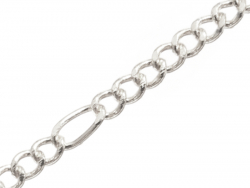 Acheter Chaîne très fine figaro - plaqué argent x 20 cm - 0,99 € en ligne sur La Petite Epicerie - Loisirs créatifs