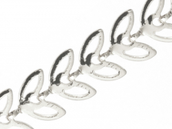 Acheter Chaine épi évidée - plaqué argent x 20 cm - 1,29 € en ligne sur La Petite Epicerie - Loisirs créatifs