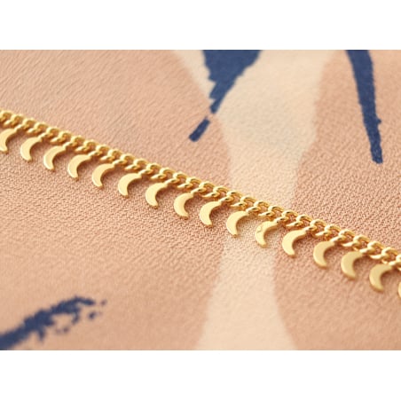 Acheter Chaîne petites lunes - doré à l'or fin 18K x 20 cm - 4,99 € en ligne sur La Petite Epicerie - Loisirs créatifs
