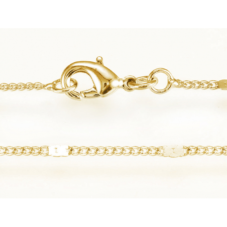 Acheter Collier 45 cm - chaîne nuage - doré à l'or fin 24 K - 2,39 € en ligne sur La Petite Epicerie - Loisirs créatifs