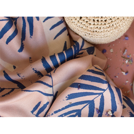 Acheter Tissu Crêpe de viscose - Canopy Cobalt - Atelier Brunette - 1,99 € en ligne sur La Petite Epicerie - Loisirs créatifs