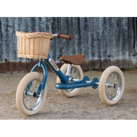 Acheter Pack vélo 2 en 1 : draisienne transformable en tricycle vintage rose - Trybike - 139,99 € en ligne sur La Petite Epic...