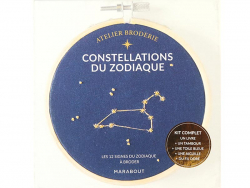 Acheter Livre / Atelier broderie - Constellations du zodiaque - 9,95 € en ligne sur La Petite Epicerie - Loisirs créatifs