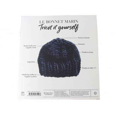 Acheter Coffret bonnet marin à tricoter - 25,00 € en ligne sur La Petite Epicerie - Loisirs créatifs