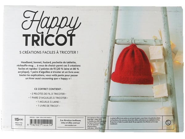 Acheter Coffret Happy tricot - 15,90 € en ligne sur La Petite Epicerie - Loisirs créatifs