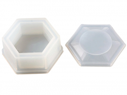 Acheter Moule en silicone - Boîte hexagonale - 8,49 € en ligne sur La Petite Epicerie - Loisirs créatifs