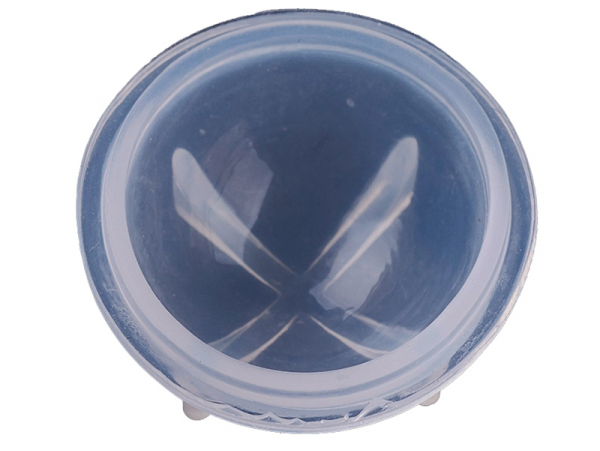Moule silicone pour réaliser une boule / sphère de 20 mm en résine - Perles  & Co