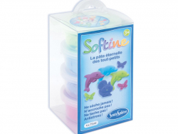 Acheter Softine - 4 pots - couleurs froides - 13,00 € en ligne sur La Petite Epicerie - Loisirs créatifs