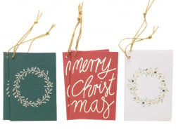 Acheter Etiquettes pour cadeaux - Noël - 4,39 € en ligne sur La Petite Epicerie - Loisirs créatifs