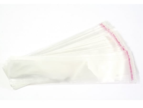 Acheter 200 sachets plastiques transparents adhésifs - 13,5x3,5 cm - 5,99 € en ligne sur La Petite Epicerie - Loisirs créatifs