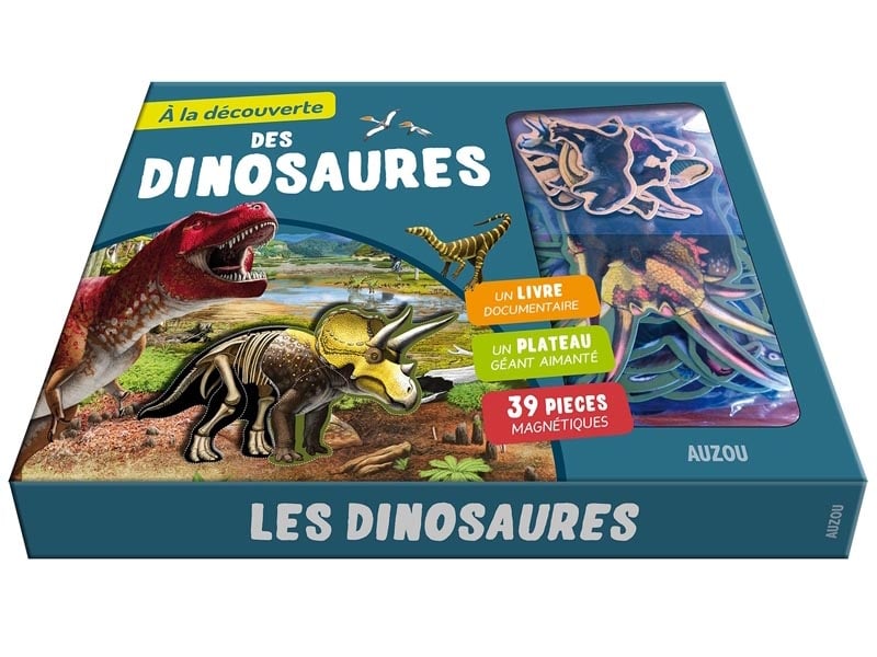 Acheter Coffret A la découverte des dinosaures - E. Ousset et Ples - 19,95 € en ligne sur La Petite Epicerie - Loisirs créatifs