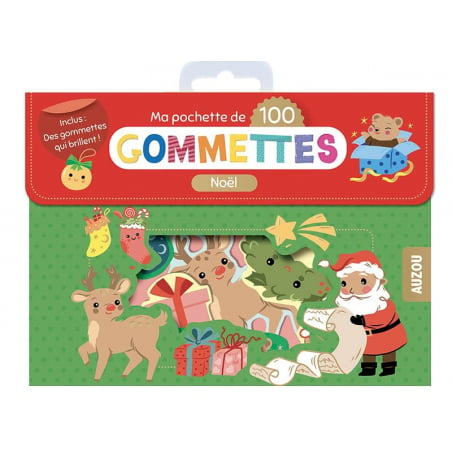 Acheter Pochette de 100 gommettes - Noël - 4,95 € en ligne sur La Petite Epicerie - Loisirs créatifs