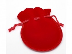 Acheter Pochette rouge en velours - 1,29 € en ligne sur La Petite Epicerie - Loisirs créatifs