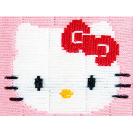 Acheter Kit canevas pour enfant Hello Kitty - point lancé - 19,99 € en ligne sur La Petite Epicerie - Loisirs créatifs