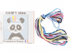 Acheter Kit canevas pour enfant - pandi-panda - 20 x 20 cm - 12,99 € en ligne sur La Petite Epicerie - Loisirs créatifs
