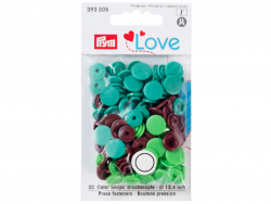 Acheter Prym love bout. press. plast. 12,4mm vert/vert cla - 3,39 € en ligne sur La Petite Epicerie - Loisirs créatifs