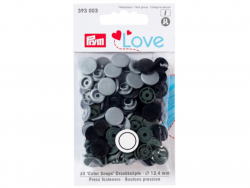 Acheter Prym love boutons pression plastique gris 12 mm - 3,39 € en ligne sur La Petite Epicerie - Loisirs créatifs