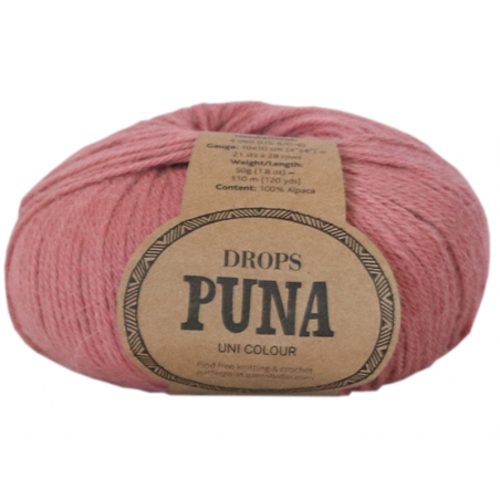 Acheter Laine Drops - Puna - 10 Vieux rose (uni color) - 3,85 € en ligne sur La Petite Epicerie - Loisirs créatifs