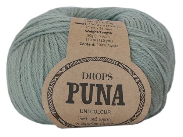 Acheter Laine Drops - Puna - 16 Vert gris (uni color) - 3,85 € en ligne sur La Petite Epicerie - Loisirs créatifs