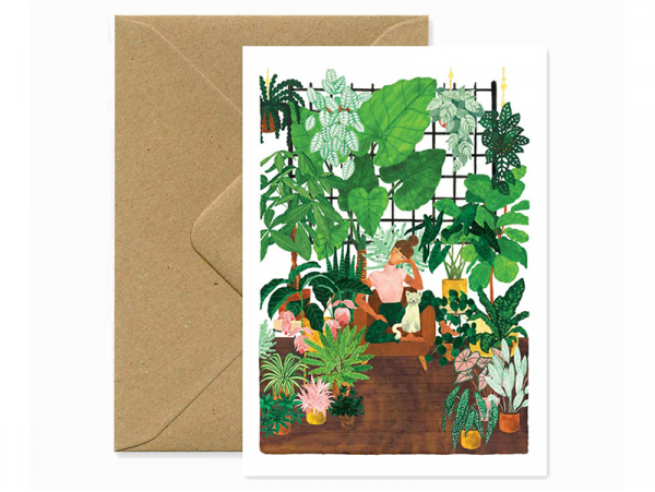 Acheter Carte aquarelle - Plant addict - ATWS - 3,49 € en ligne sur La Petite Epicerie - Loisirs créatifs