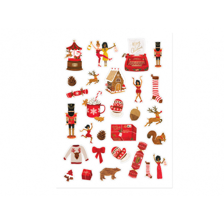 Acheter 3 planches de stickers - Noël - ATWS - 4,89 € en ligne sur La Petite Epicerie - Loisirs créatifs