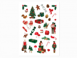 Acheter 3 planches de stickers - Noël - ATWS - 4,89 € en ligne sur La Petite Epicerie - Loisirs créatifs