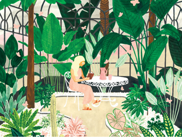Acheter Carte aquarelle - Butterfly greenhouse - ATWS - 3,49 € en ligne sur La Petite Epicerie - Loisirs créatifs