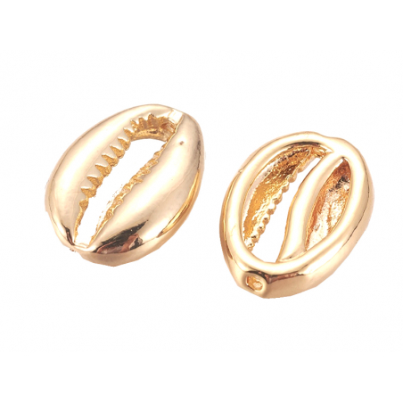 Acheter Perle cauri 3,5 mm - doré à l'or fin 18k - 1,99 € en ligne sur La Petite Epicerie - Loisirs créatifs