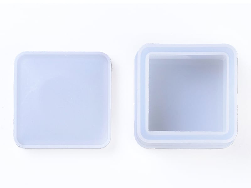 Acheter Moule en silicone - Boîte carrée + couvercle - 7,69 € en ligne sur La Petite Epicerie - Loisirs créatifs