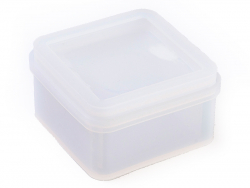 Acheter Moule en silicone - Boîte carrée + couvercle - 7,69 € en ligne sur La Petite Epicerie - Loisirs créatifs