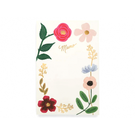 Acheter Grand bloc-notes Wildflowers - 15 x 23 cm - 12,50 € en ligne sur La Petite Epicerie - Loisirs créatifs