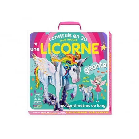 Acheter Coffret livre - construis une licorne en 3D - 19,90 € en ligne sur La Petite Epicerie - Loisirs créatifs